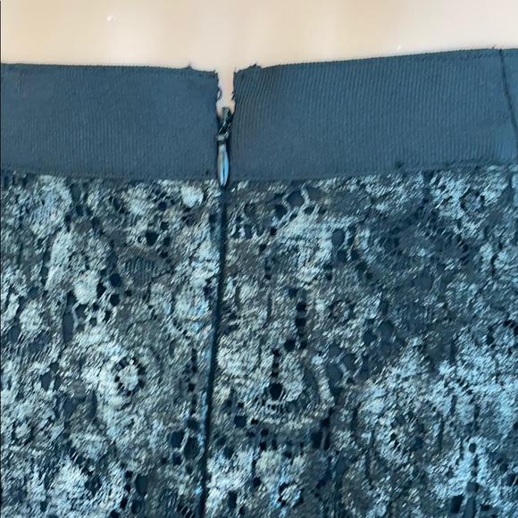 Tenax Silver/Black Lace Skirt - Picture 6 of 10